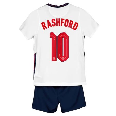 Camisola Inglaterra Marcus Rashford 10 Criança Equipamento Principal 2021